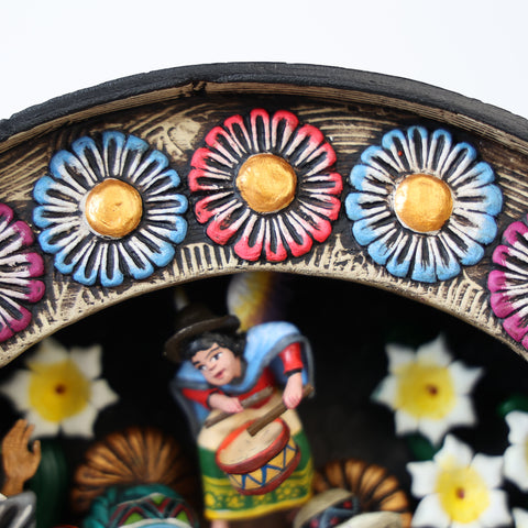 Retablo Andino " Nacimiento "