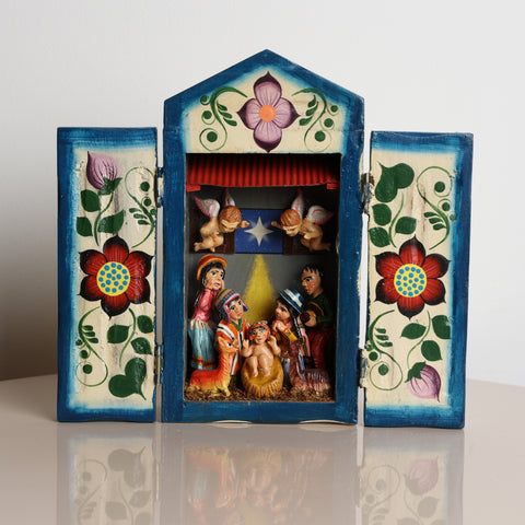 Retablo Andino " Nacimiento"