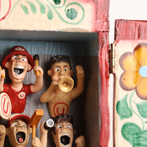 Retablo Andino " Equipo Crema la "U"