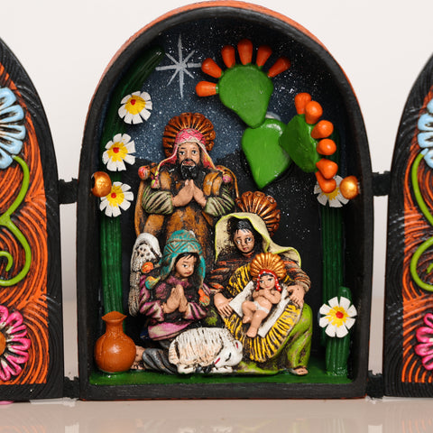 Retablo Andino " Nacimiento"