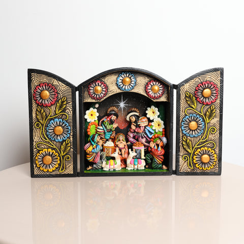 Retablo Andino " Nacimiento"