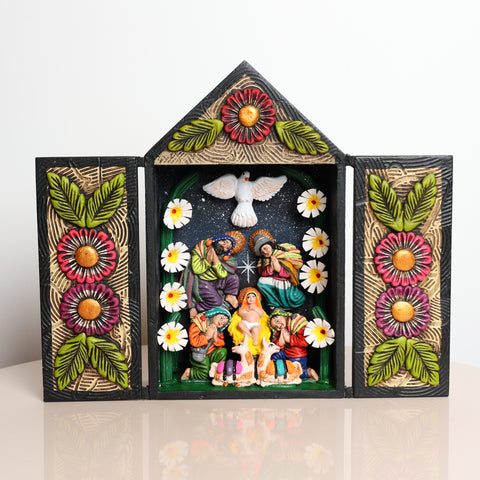 Retablo Andino "Nacimiento"