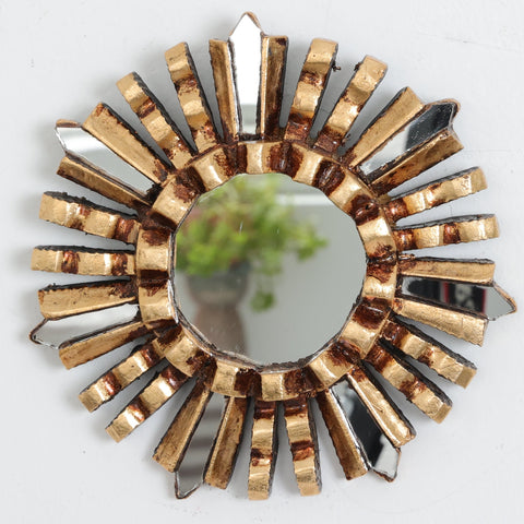 Adorna tu espacio con nuestros espejos de 20 cm estilo cuzqueño, reflejo de la artesanía peruana y símbolo de tradición y elegancia - Espejos Peruanos - Espejos Peruanos - Echo a Mano - Madera Tallada - Espejo Decorativo - Espejo Artesanal