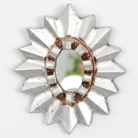 Embellece tu espacio con nuestros espejos de 15 cm estilo cuzqueño, reflejo de la artesanía peruana y símbolo de tradición y elegancia - Espejos Peruanos - Peruvian Mirrors - Echo a Mano - Madera Tallada - Espejo Decorativo - Espejo Artesanal