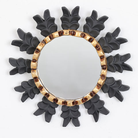 Adorna tu espacio con nuestros espejos de 20 cm estilo cuzqueño, reflejo de la artesanía peruana y símbolo de tradición y elegancia - Espejos Peruanos - Espejos Peruanos - Echo a Mano - Madera Tallada - Espejo Decorativo - Espejo Artesanal