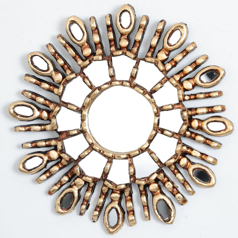 Adorna tu espacio con nuestros espejos de 25 cm estilo cuzqueño, reflejo de la artesanía peruana y símbolo de tradición y elegancia - Espejos Peruanos - Espejos Peruanos - Echo a Mano - Madera Tallada - Espejo Decorativo - Espejo Artesanal
