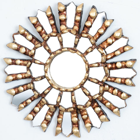 Adorna tu espacio con nuestros espejos de 20 cm estilo cuzqueño, reflejo de la artesanía peruana y símbolo de tradición y elegancia - Espejos Peruanos - Espejos Peruanos - Echo a Mano - Madera Tallada - Espejo Decorativo - Espejo Artesanal