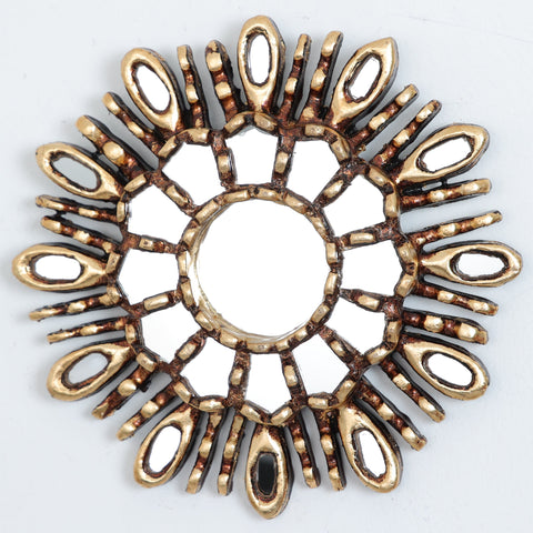 Adorna tu espacio con nuestros espejos de 20 cm estilo cuzqueño, reflejo de la artesanía peruana y símbolo de tradición y elegancia - Espejos Peruanos - Espejos Peruanos - Echo a Mano - Madera Tallada - Espejo Decorativo - Espejo Artesanal