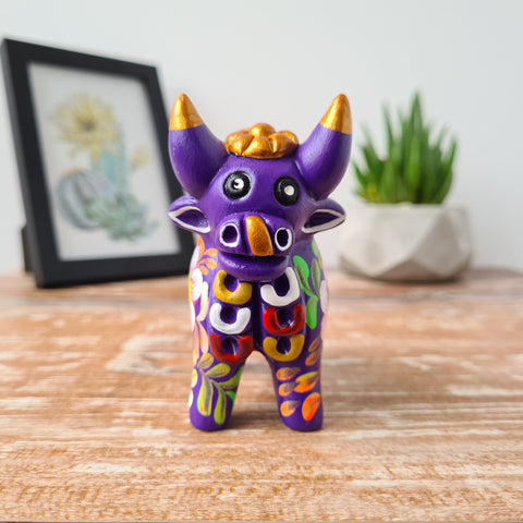 Toro pucara 8cm
