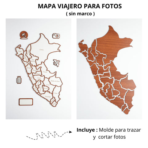 Mapa Viajero para Fotos
