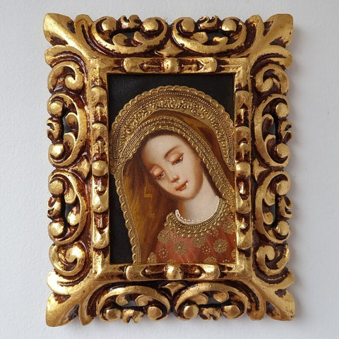 Marco mas Pintura Cuzqueña 26 x 21cm