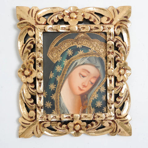 Marco mas Pintura Cuzqueña 33 x 39cm