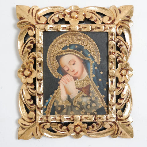 Marco mas Pintura Cuzqueña 33 x 39cm