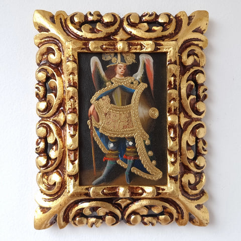 Descubre el arte religioso de las pinturas cuzqueñas: expresiones vibrantes que capturan la devoción y la historia cultural de Perú - Pintura Cuzqueña - Pintura Peruana - Arte Religioso - Escuela Cuzqueña - Virgen - Santos - Arcangel - Pintura Oleo