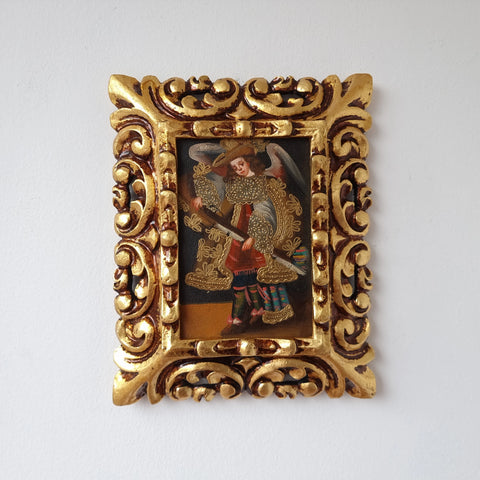 Descubre el arte religioso de las pinturas cuzqueñas: expresiones vibrantes que capturan la devoción y la historia cultural de Perú - Pintura Cuzqueña - Pintura Peruana - Arte Religioso - Escuela Cuzqueña - Virgen - Santos - Arcangel - Pintura Oleo