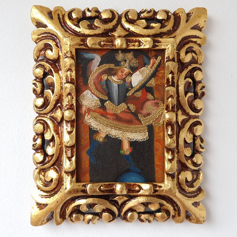 Descubre el arte religioso de las pinturas cuzqueñas: expresiones vibrantes que capturan la devoción y la historia cultural de Perú - Pintura Cuzqueña - Pintura Peruana - Arte Religioso - Escuela Cuzqueña - Virgen - Santos - Arcangel - Pintura Oleo