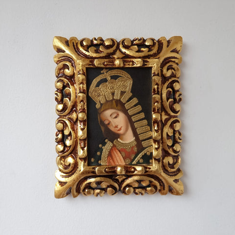 Descubre el arte religioso de las pinturas cuzqueñas: expresiones vibrantes que capturan la devoción y la historia cultural de Perú - Pintura Cuzqueña - Pintura Peruana - Arte Religioso - Escuela Cuzqueña - Virgen - Santos - Arcangel - Pintura Oleo