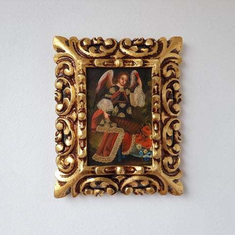 Descubre el arte religioso de las pinturas cuzqueñas: expresiones vibrantes que capturan la devoción y la historia cultural de Perú - Pintura Cuzqueña - Pintura Peruana - Arte Religioso - Escuela Cuzqueña - Virgen - Santos - Arcangel - Pintura Oleo