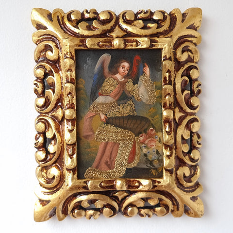 Descubre el arte religioso de las pinturas cuzqueñas: expresiones vibrantes que capturan la devoción y la historia cultural de Perú - Pintura Cuzqueña - Pintura Peruana - Arte Religioso - Escuela Cuzqueña - Virgen - Santos - Arcangel - Pintura Oleo
