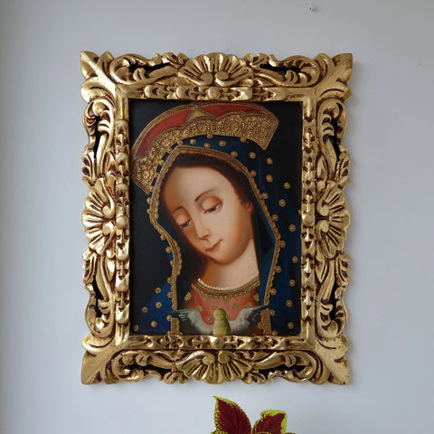 Descubre el arte religioso de las pinturas cuzqueñas: expresiones vibrantes que capturan la devoción y la historia cultural de Perú - Pintura Cuzqueña - Pintura Peruana - Arte Religioso - Escuela Cuzqueña - Virgen - Santos - Arcangel - Pintura Oleo