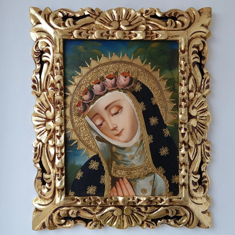 Descubre el arte religioso de las pinturas cuzqueñas: expresiones vibrantes que capturan la devoción y la historia cultural de Perú - Pintura Cuzqueña - Pintura Peruana - Arte Religioso - Escuela Cuzqueña - Virgen - Santos - Arcangel - Pintura Oleo