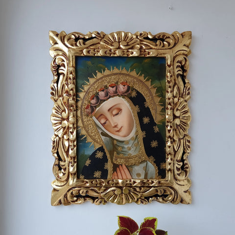 Descubre el arte religioso de las pinturas cuzqueñas: expresiones vibrantes que capturan la devoción y la historia cultural de Perú - Pintura Cuzqueña - Pintura Peruana - Arte Religioso - Escuela Cuzqueña - Virgen - Santos - Arcangel - Pintura Oleo