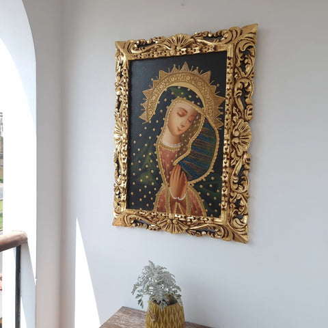 Descubre el arte religioso de las pinturas cuzqueñas: expresiones vibrantes que capturan la devoción y la historia cultural de Perú - Pintura Cuzqueña - Pintura Peruana - Arte Religioso - Escuela Cuzqueña - Virgen - Santos - Arcangel - Pintura Oleo