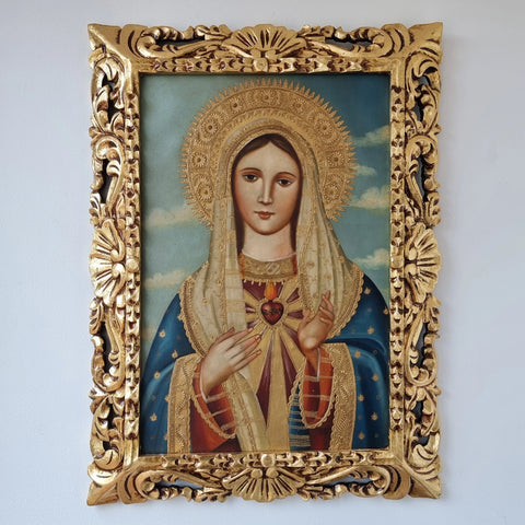 Descubre el arte religioso de las pinturas cuzqueñas: expresiones vibrantes que capturan la devoción y la historia cultural de Perú - Pintura Cuzqueña - Pintura Peruana - Arte Religioso - Escuela Cuzqueña - Virgen - Santos - Arcangel - Pintura Oleo