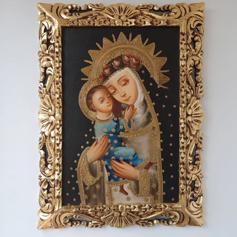 Descubre el arte religioso de las pinturas cuzqueñas: expresiones vibrantes que capturan la devoción y la historia cultural de Perú - Pintura Cuzqueña - Pintura Peruana - Arte Religioso - Escuela Cuzqueña - Virgen - Santos - Arcangel - Pintura Oleo
