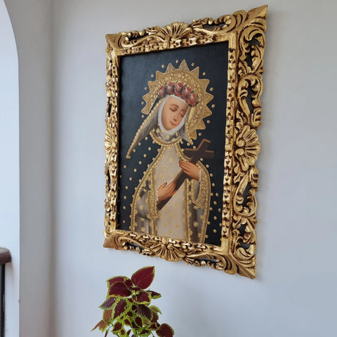 Descubre el arte religioso de las pinturas cuzqueñas: expresiones vibrantes que capturan la devoción y la historia cultural de Perú - Pintura Cuzqueña - Pintura Peruana - Arte Religioso - Escuela Cuzqueña - Virgen - Santos - Arcangel - Pintura Oleo
