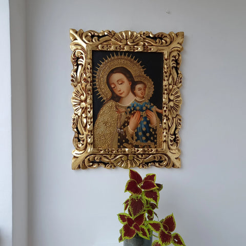 Descubre el arte religioso de las pinturas cuzqueñas: expresiones vibrantes que capturan la devoción y la historia cultural de Perú - Pintura Cuzqueña - Pintura Peruana - Arte Religioso - Escuela Cuzqueña - Virgen - Santos - Arcangel - Pintura Oleo