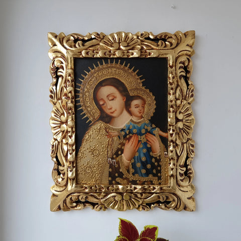 Descubre el arte religioso de las pinturas cuzqueñas: expresiones vibrantes que capturan la devoción y la historia cultural de Perú - Pintura Cuzqueña - Pintura Peruana - Arte Religioso - Escuela Cuzqueña - Virgen - Santos - Arcangel - Pintura Oleo