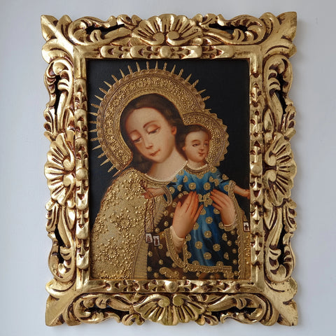 Descubre el arte religioso de las pinturas cuzqueñas: expresiones vibrantes que capturan la devoción y la historia cultural de Perú - Pintura Cuzqueña - Pintura Peruana - Arte Religioso - Escuela Cuzqueña - Virgen - Santos - Arcangel - Pintura Oleo