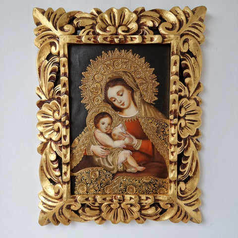 Descubre el arte religioso de las pinturas cuzqueñas: expresiones vibrantes que capturan la devoción y la historia cultural de Perú - Pintura Cuzqueña - Pintura Peruana - Arte Religioso - Escuela Cuzqueña - Virgen - Santos - Arcangel - Pintura Oleo