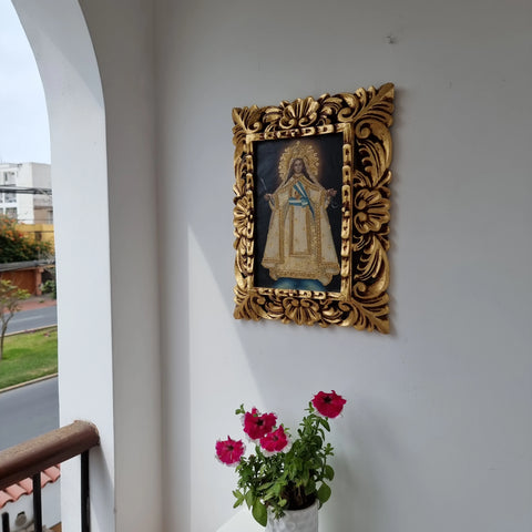 Descubre el arte religioso de las pinturas cuzqueñas: expresiones vibrantes que capturan la devoción y la historia cultural de Perú - Pintura Cuzqueña - Pintura Peruana - Arte Religioso - Escuela Cuzqueña - Virgen - Santos - Arcangel - Pintura Oleo