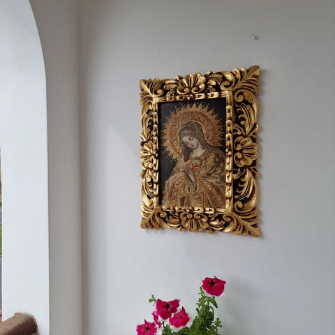 Descubre el arte religioso de las pinturas cuzqueñas: expresiones vibrantes que capturan la devoción y la historia cultural de Perú - Pintura Cuzqueña - Pintura Peruana - Arte Religioso - Escuela Cuzqueña - Virgen - Santos - Arcangel - Pintura Oleo