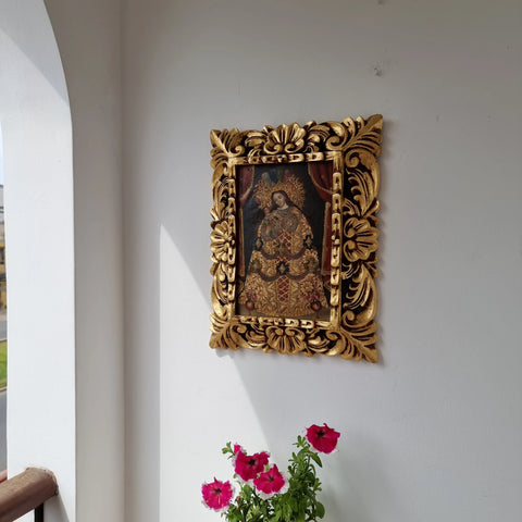 Descubre el arte religioso de las pinturas cuzqueñas: expresiones vibrantes que capturan la devoción y la historia cultural de Perú - Pintura Cuzqueña - Pintura Peruana - Arte Religioso - Escuela Cuzqueña - Virgen - Santos - Arcangel - Pintura Oleo
