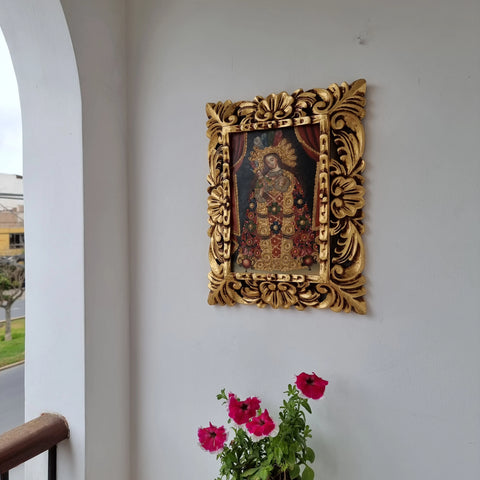 Descubre el arte religioso de las pinturas cuzqueñas: expresiones vibrantes que capturan la devoción y la historia cultural de Perú - Pintura Cuzqueña - Pintura Peruana - Arte Religioso - Escuela Cuzqueña - Virgen - Santos - Arcangel - Pintura Oleo