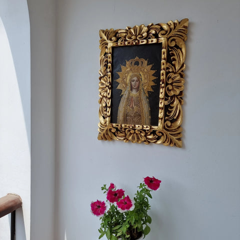 Descubre el arte religioso de las pinturas cuzqueñas: expresiones vibrantes que capturan la devoción y la historia cultural de Perú - Pintura Cuzqueña - Pintura Peruana - Arte Religioso - Escuela Cuzqueña - Virgen - Santos - Arcangel - Pintura Oleo