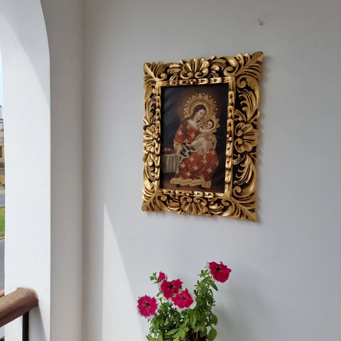 Descubre el arte religioso de las pinturas cuzqueñas: expresiones vibrantes que capturan la devoción y la historia cultural de Perú - Pintura Cuzqueña - Pintura Peruana - Arte Religioso - Escuela Cuzqueña - Virgen - Santos - Arcangel - Pintura Oleo