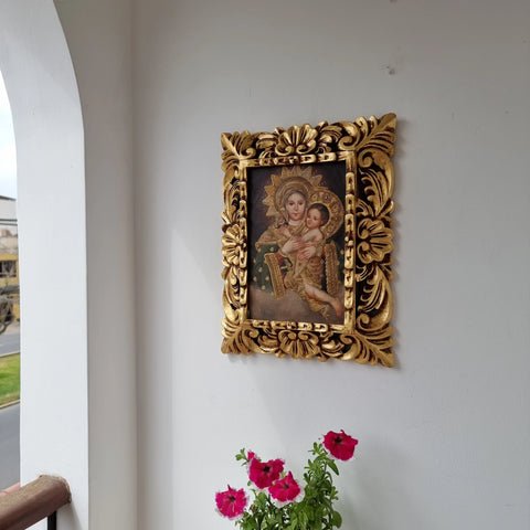 Descubre el arte religioso de las pinturas cuzqueñas: expresiones vibrantes que capturan la devoción y la historia cultural de Perú - Pintura Cuzqueña - Pintura Peruana - Arte Religioso - Escuela Cuzqueña - Virgen - Santos - Arcangel - Pintura Oleo