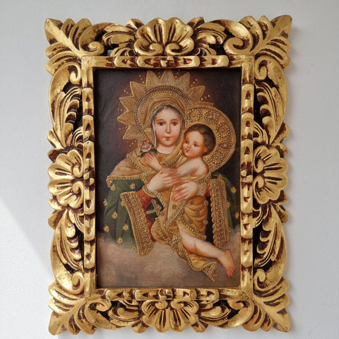 Descubre el arte religioso de las pinturas cuzqueñas: expresiones vibrantes que capturan la devoción y la historia cultural de Perú - Pintura Cuzqueña - Pintura Peruana - Arte Religioso - Escuela Cuzqueña - Virgen - Santos - Arcangel - Pintura Oleo