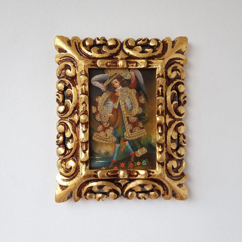 Descubre el arte religioso de las pinturas cuzqueñas: expresiones vibrantes que capturan la devoción y la historia cultural de Perú - Pintura Cuzqueña - Pintura Peruana - Arte Religioso - Escuela Cuzqueña - Virgen - Santos - Arcangel - Pintura Oleo