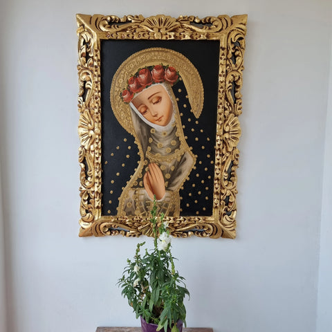 Descubre el arte religioso de las pinturas cuzqueñas: expresiones vibrantes que capturan la devoción y la historia cultural de Perú - Pintura Cuzqueña - Pintura Peruana - Arte Religioso - Escuela Cuzqueña - Virgen - Santos - Arcangel - Pintura Oleo