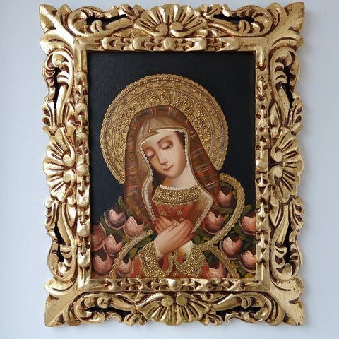 Descubre el arte religioso de las pinturas cuzqueñas: expresiones vibrantes que capturan la devoción y la historia cultural de Perú - Pintura Cuzqueña - Pintura Peruana - Arte Religioso - Escuela Cuzqueña - Virgen - Santos - Arcangel - Pintura Oleo