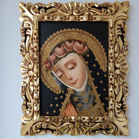 Descubre el arte religioso de las pinturas cuzqueñas: expresiones vibrantes que capturan la devoción y la historia cultural de Perú - Pintura Cuzqueña - Pintura Peruana - Arte Religioso - Escuela Cuzqueña - Virgen - Santos - Arcangel - Pintura Oleo