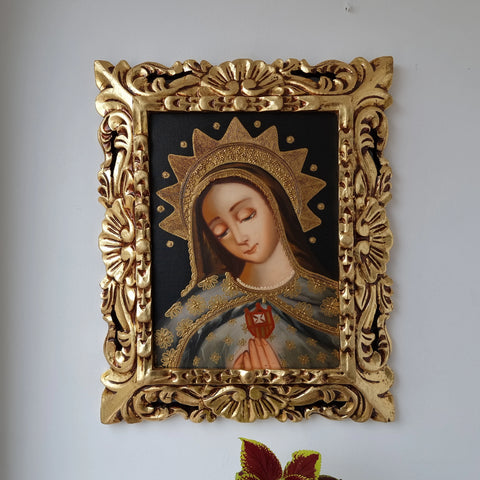Descubre el arte religioso de las pinturas cuzqueñas: expresiones vibrantes que capturan la devoción y la historia cultural de Perú - Pintura Cuzqueña - Pintura Peruana - Arte Religioso - Escuela Cuzqueña - Virgen - Santos - Arcangel - Pintura Oleo