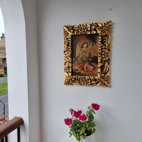 Descubre el arte religioso de las pinturas cuzqueñas: expresiones vibrantes que capturan la devoción y la historia cultural de Perú - Pintura Cuzqueña - Pintura Peruana - Arte Religioso - Escuela Cuzqueña - Virgen - Santos - Arcangel - Pintura Oleo