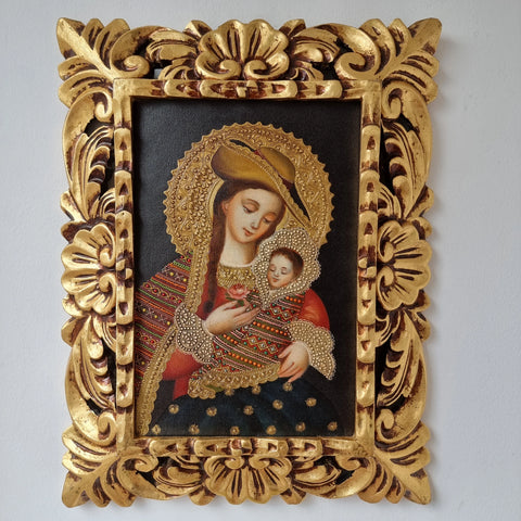 Descubre el arte religioso de las pinturas cuzqueñas: expresiones vibrantes que capturan la devoción y la historia cultural de Perú - Pintura Cuzqueña - Pintura Peruana - Arte Religioso - Escuela Cuzqueña - Virgen - Santos - Arcangel - Pintura Oleo