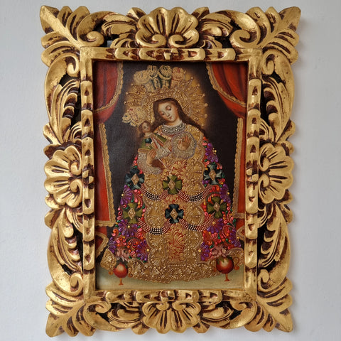 Descubre el arte religioso de las pinturas cuzqueñas: expresiones vibrantes que capturan la devoción y la historia cultural de Perú - Pintura Cuzqueña - Pintura Peruana - Arte Religioso - Escuela Cuzqueña - Virgen - Santos - Arcangel - Pintura Oleo
